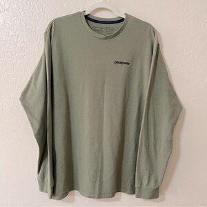 Patagonia Shirt Long Sleeve Responsibili-tee Fish Trout Water Size L